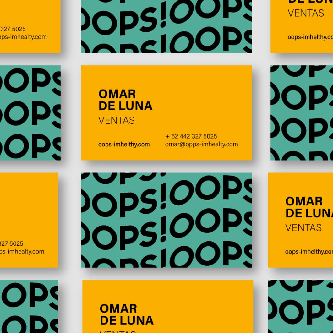 Diseño de identidad OOPS - Tipos Libres