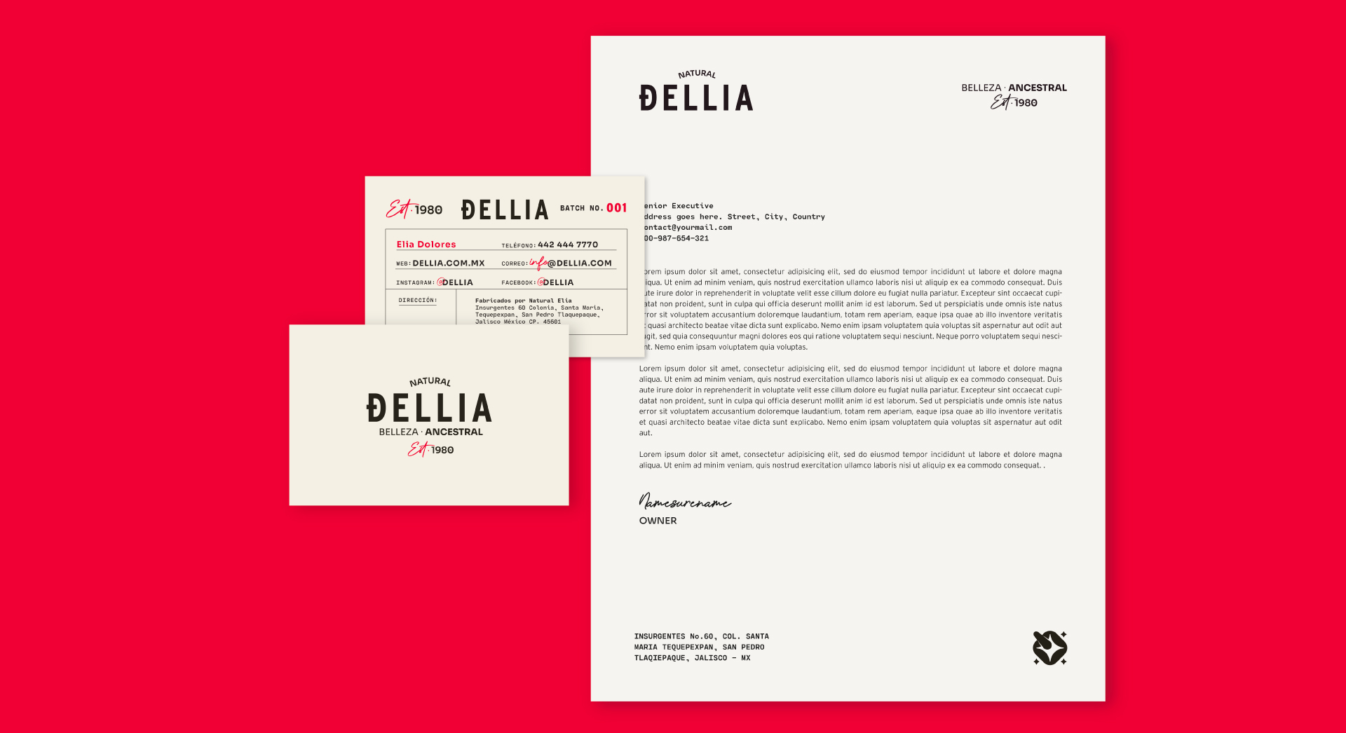 Estudio de diseño gráfico Identidad